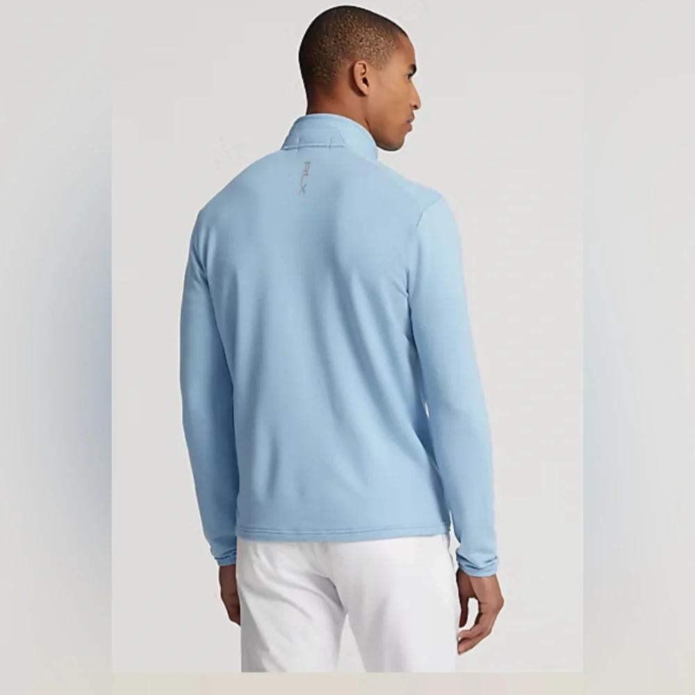 RLX Ralph Lauren Men's Sky Blue Quilted Jacket - Picture 2 of 8